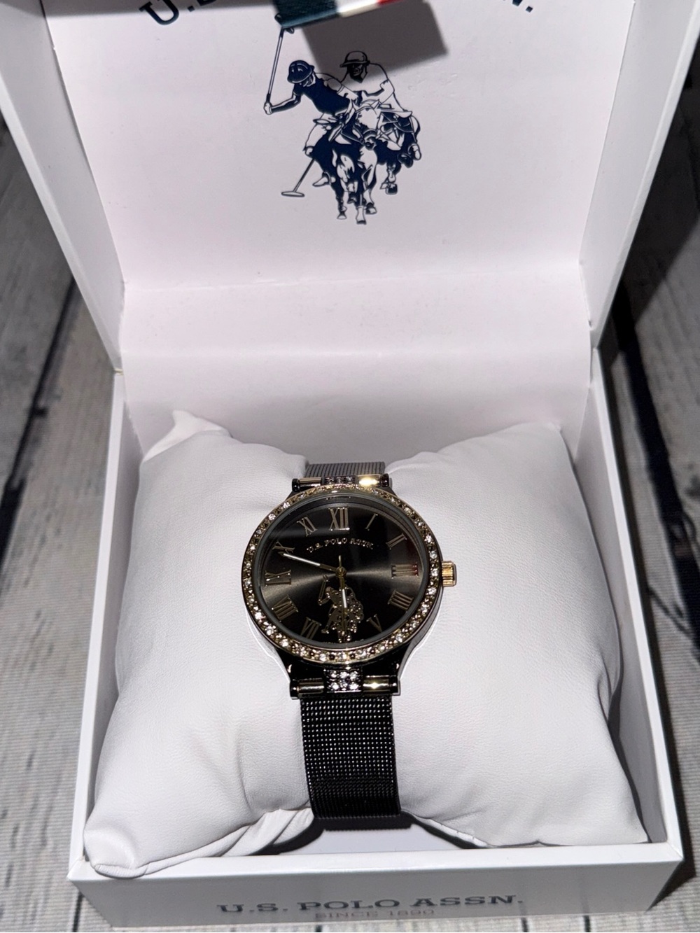 US Polo Assn. Mesh Band Watch